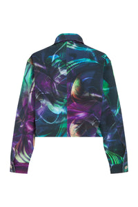 Ida Printed Denim Jacket