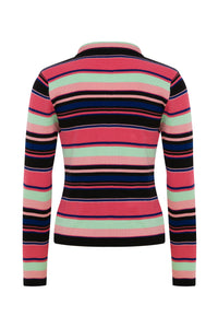 CELINE STRIPED KNITTED TOP