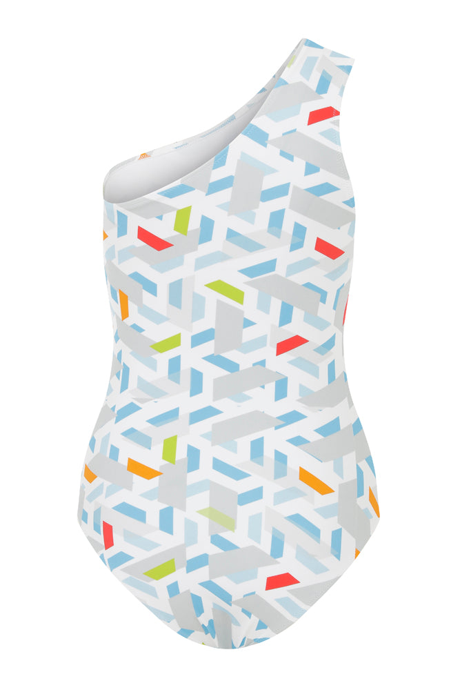 Stacy Grey Graphic Swimsuit