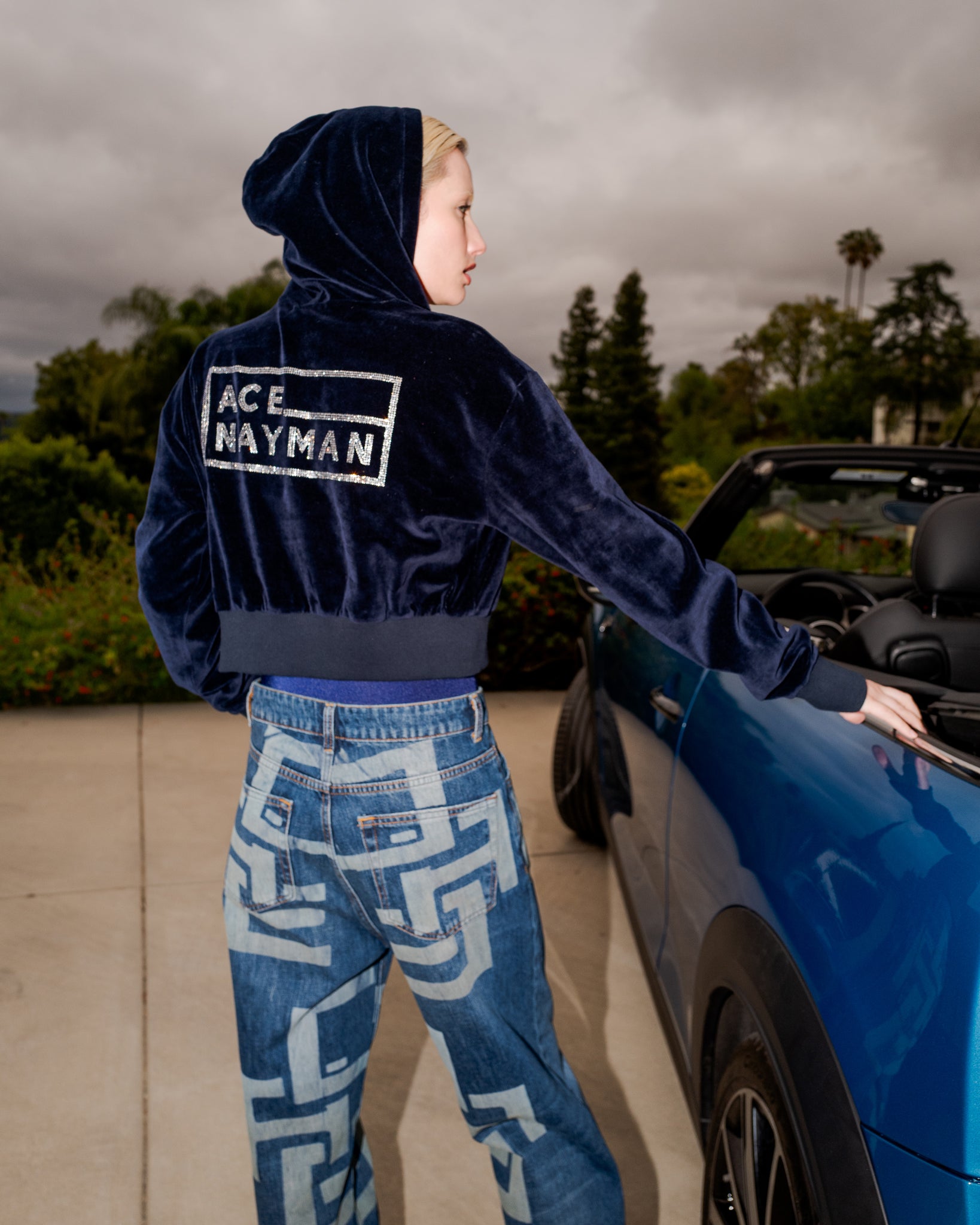 Sunny Unisex Monogram Jeans