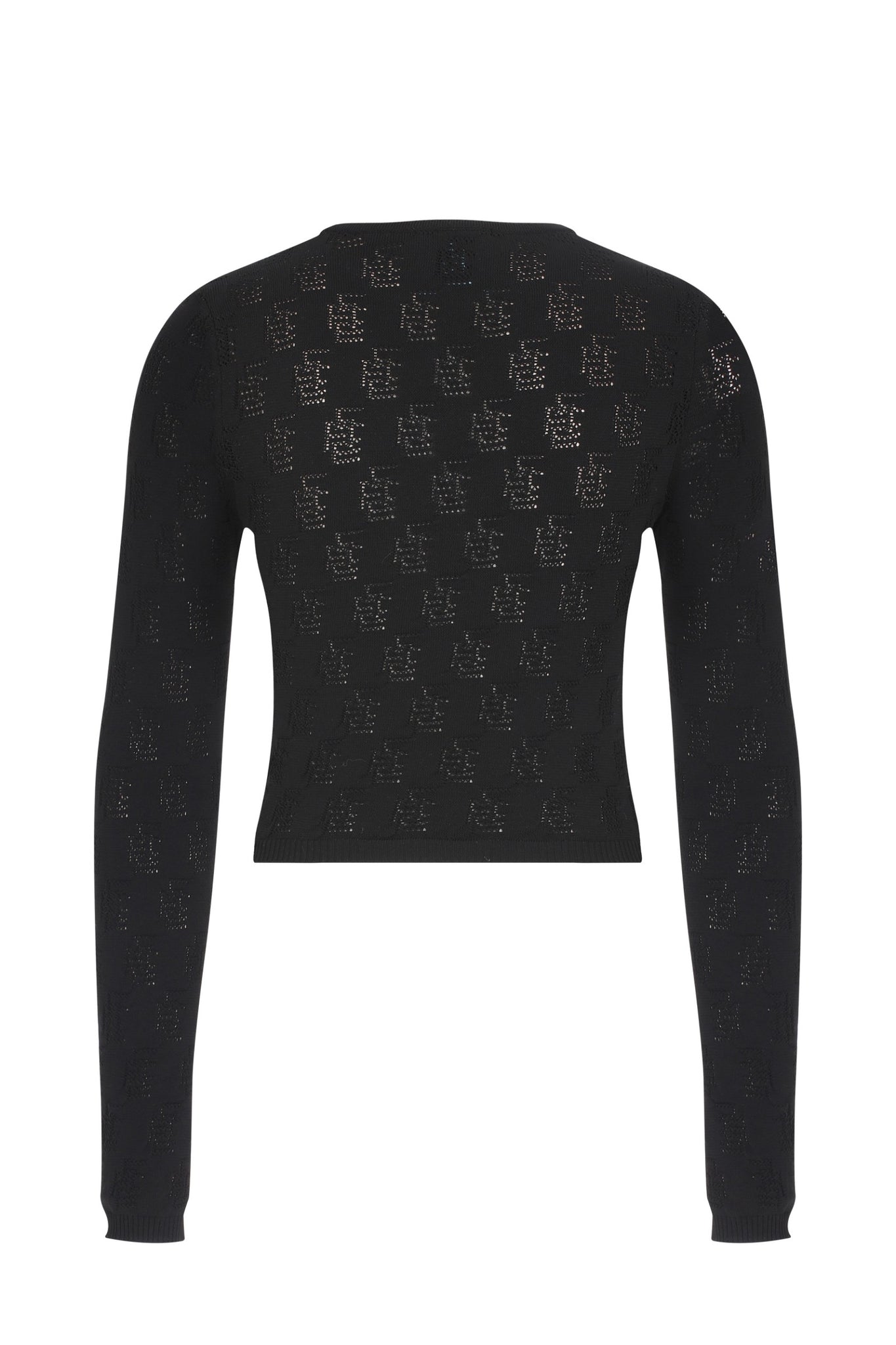 Vera Black Knitted Top