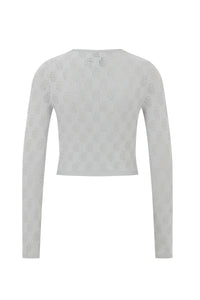 Silvia Monogram Knitted Top