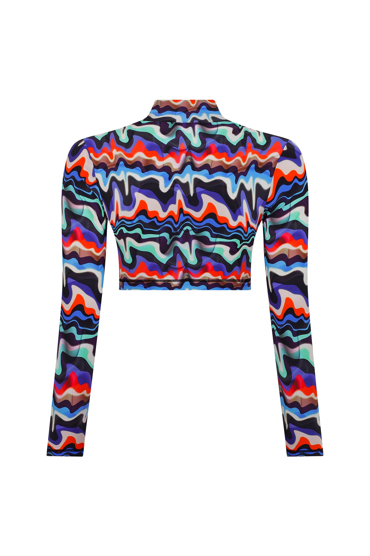 Theresa Multicolor Crop Top