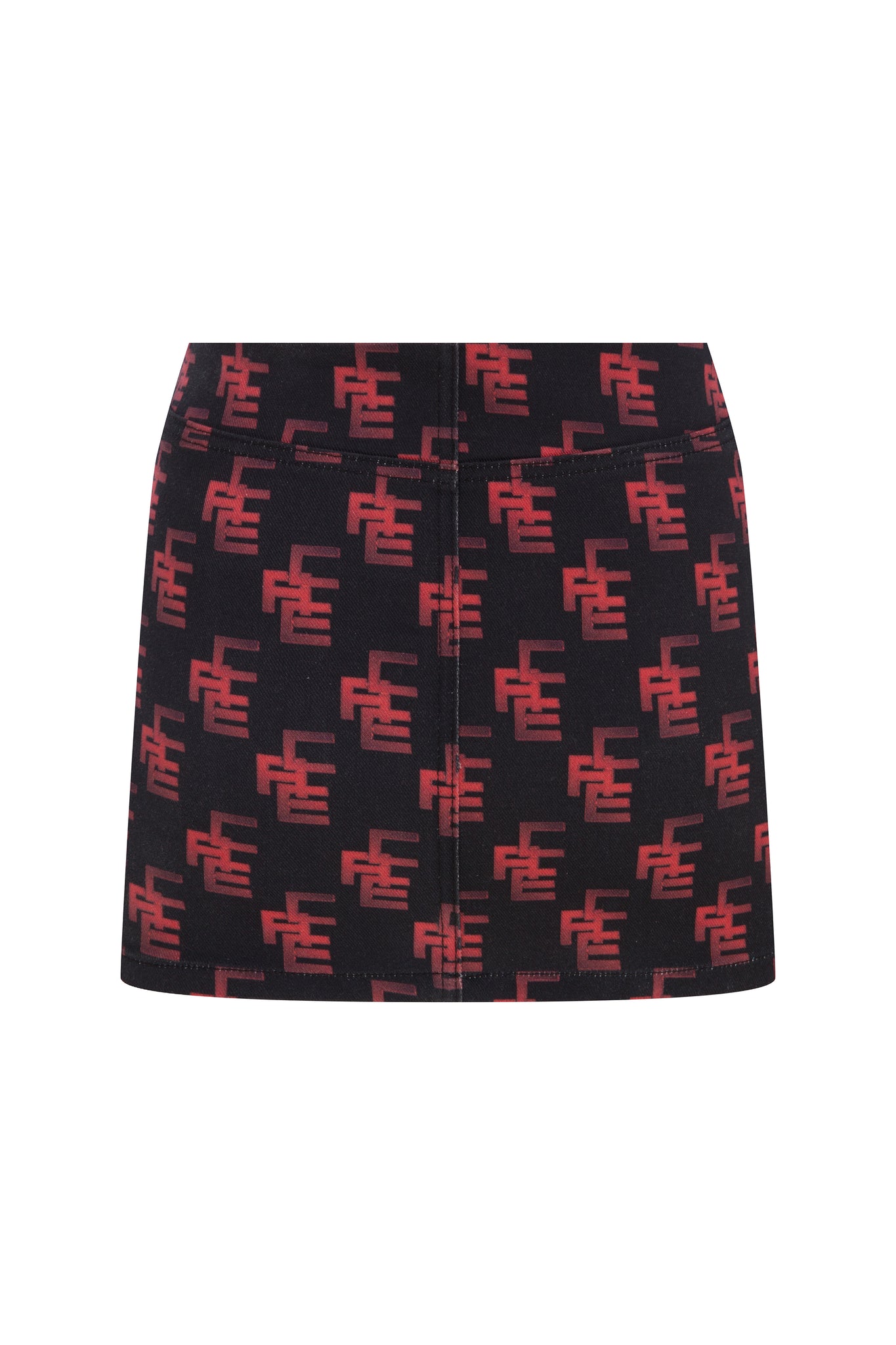 BIANA MONOGRAM SKIRT
