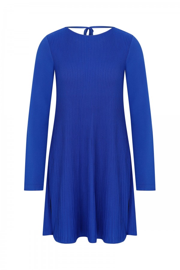 Lola Blue Knitted Dress TN