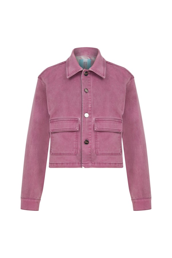 Faith Pink Denim Jacket TN